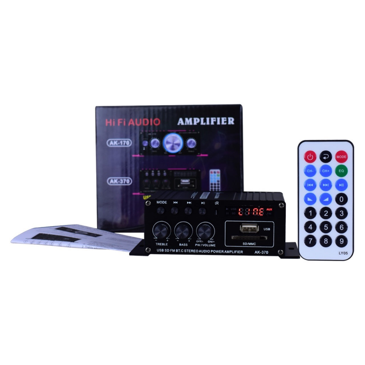 Bluetooth car amplifier